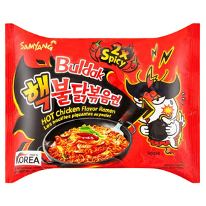 Fideos Instantáneos Samyang Buldak Picantes 2x, Sabor Pollo Halal, Comida Instantánea, Ramen - Product Image 1