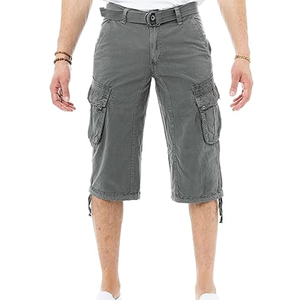 Novedad 2026: Pantalones cortos transpirables para hombre, hechos a medida, con MOQ bajo, de alta calidad, totalmente personalizables, pantalones cargo para adultos. - Product Image 1