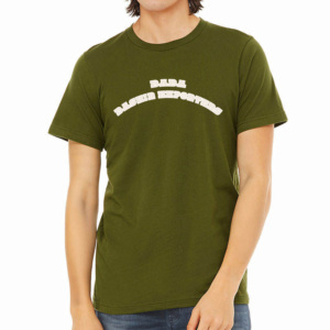 T-shirt décontracté en coton à manches courtes et col rond pour homme, coupe classique, couleur unie, avec logo frontal, tricoté en jersey – Baba Bashir Exporters - Product Image 1