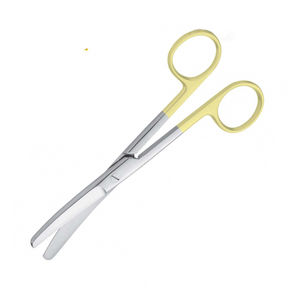 Ciseaux à pansements semi-dorés pour bloc opératoire, ciseaux chirurgicaux et infirmiers pour pansements, modèle TC pour usage chirurgical - Product Image 3