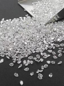 Premium Synthetic (Lab Grown) Filled HPHT Star Sieve <b>Diamonds</b> 0.0074ct to 0.0079ct Round Brilliant Cut F Color for <b>Watch</b> Setting - Product Image 2