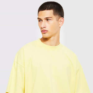 Camiseta de Manga Corta 2025 Personalizable de Alta Calidad, 100% Algodón, Lavada con Ácido, Tejido de Punto, Directo de Fábrica, para Hombre - Product Image 2