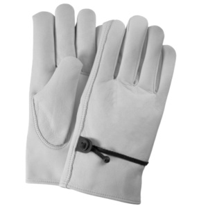 Premium Quality Heavy-Duty Safety <b>Gloves</b> Anti-Vibration Adjustable Wristband Abrasion Heat Resistant Leather Fire Proof Driving - Product Image 6