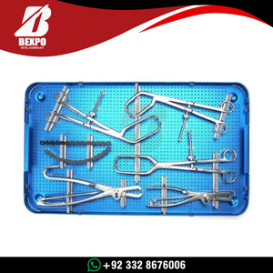 Kit de Instrumentos Quirúrgicos de Alta Calidad para Reconstrucción de Pelvis, Placa Ortopédica de Acero Inoxidable, Manual, Clase I CE - Product Image 4