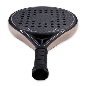 Raquette de padel de haute qualité en gros, face en fibre de carbone 3K, noyau léger en EVA, équipement sportif professionnel durable avec logo personnalisé - Product Image 3
