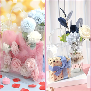 Bolsas de Regalo Reutilizables de PVC para Organización Navideña 60/30/15 para Bodas, Despedidas de Soltera, Navidad, Acción de Gracias, Año Nuevo y Graduaciones - Product Image 5