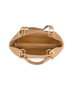 Sac fourre-tout en cuir véritable pour femmes, grande capacité, deux poignées, couleur personnalisable, logo OEM, vente en gros pour les boutiques - Product Image 4