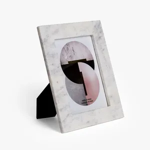 Luxury Marble Photo <b>Frame</b> for Gift 6x4 Inch Tabletop Decorative Picture <b>Frame</b> for Home Bedroom Office Decor - Product Image 6