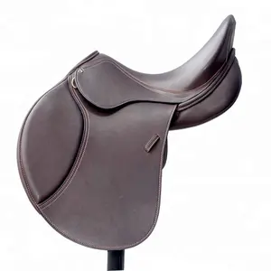 High quality English saddle horse saddle jumping saddle best quality breathable leather products available in India