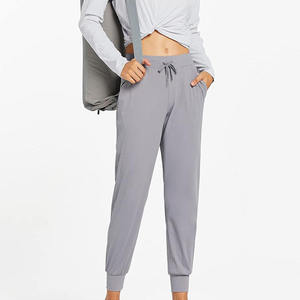 Pantalon de jogging taille haute pour femme, séchage rapide, respirant, en toile, couleur unie, pour l'hiver, la course, la randonnée, le streetwear, décontracté et durable - Product Image 5