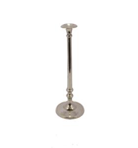 Porte-bougie en aluminium artisanal avec finition vintage, support décoratif pour bougie pour la décoration de la maison - Product Image 2