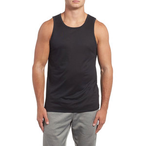Débardeurs en coton noirs confortables à séchage rapide pour la musculation et le fitness, grandes tailles - Product Image 4