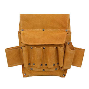 Professional <b>Leather</b> <b>Tool</b> Belt With Multiple Pockets And Durable Stitching For Heavy Duty Use - Product Image 5