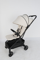 Poussette bébé pliable d'une seule main, luxe, système de voyage, OEM, nouvelle, légère