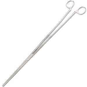 Pinzas Rochester Pean Rectas de 18 Pulgadas, Hemostáticas, Sin Bloqueo, de Acero Inoxidable de Alta Calidad, Herramienta Quirúrgica para Pinzar y Hemostasia - Product Image 1