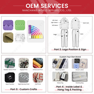 Conjunto de Sudadera con Capucha y Pantalones Deportivos Extra Grandes para Hombre, con Pedrería y Cierre de Cremallera, Estilo Casual y Cómodo - Product Image 4