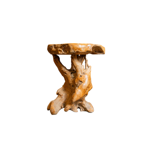 Mesa de Centro ARTERRA de Raíz de Teca Rústica Única - Muebles Duraderos para Sala de Estar - Product Image 2