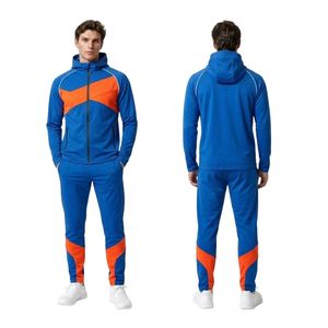 Custom Heavyweight Fleece Sweats Tracksuit Hooded Neck Long Sleeve <b>Thermal</b> Windbreaker Outdoor Jogging Warm <b>Men</b> Gym Tracksuits - Product Image 4