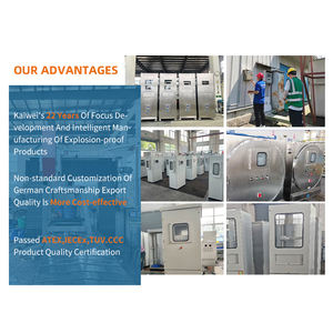 Hộp điều khiển điện công nghiệp IP66 chống cháy nổ, hộp phân phối bằng thép không gỉ BXK403020, cung cấp dịch vụ OEM, chứng nhận CE, CCC, CN;SHG KAIWEI - Product Image 4