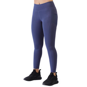 Leggings de yoga taille haute pour femmes grandes tailles, respirants, en spandex, avec cordon de serrage, motif uni, haute qualité - Product Image 1