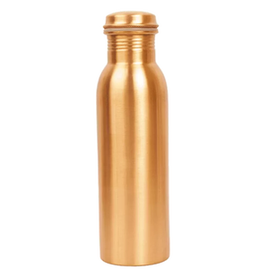 Botella de Agua Clásica de Cobre de la Mejor Calidad, Certificada Ayurvédica, Recipiente Metálico Portátil para Bebidas, para Viajes al Aire Libre, a Precio de Mayoreo - Product Image 4
