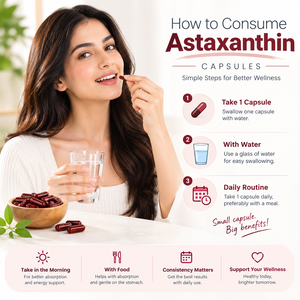 Formulation personnalisable de capsules d'astaxanthine 12 mg en boîte de 60 pour une nutrition antioxydante quotidienne et une utilisation pratique pour le bien-être - Product Image 6