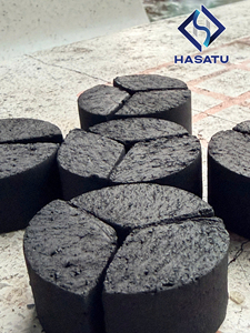 ถ่านสำหรับชิชาแบบก้อนมะพร้าวสามเหลี่ยม ให้ความร้อนคงที่ พร้อมบริการ OEM - Product Image 3