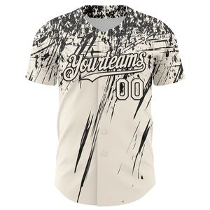 Maillot de baseball d'équipe personnalisé 100% coton biologique antibactérien à manches courtes col en V avec logo personnalisé sur le devant unisexe pour le sport - Product Image 6