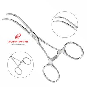 Debakey Bulldog <b>Clamp</b> Ring Handle Vascular <b>Clamp</b> Surgical <b>Clamp</b> Stainless Steel Medical Surgical Instrument - Product Image 1