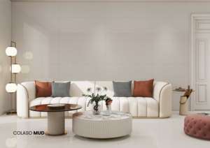 Baldosa de porcelana pulida brillante de 600x1200 mm, formato grande, premium, para suelos y revestimientos de paredes en hoteles, villas y apartamentos. - Product Image 3