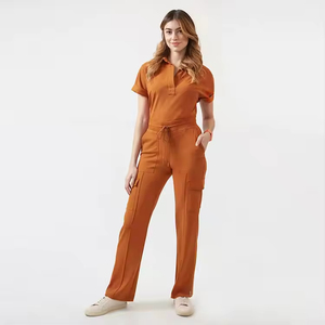 Nuevo Estilo, Diseño de Moda, Uniformes Médicos Unisex para Enfermería, Conjuntos de Uniformes Quirúrgicos de Lona de Secado Rápido y Transpirables, Uniformes Personalizados con Logotipo - Product Image 2