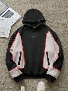 Sudadera con capucha unisex moderna de alto gramaje para gimnasio, ropa casual urbana, sudadera elegante para hombre y mujer, ropa diaria, precio económico, venta al por mayor - Product Image 4