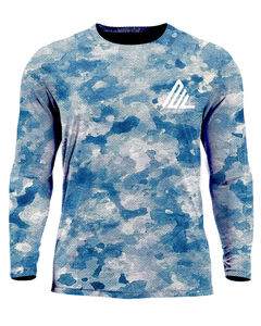 CAMISA DE PESCA DE MANGA LARGA PERSONALIZADA CON EL NOMBRE DE LA MARCA, Regalo para Pescadores de Pakistán, 100% Poliéster, UPF 50, Antibacteriana, de Secado Rápido y Transpirable - Product Image 1