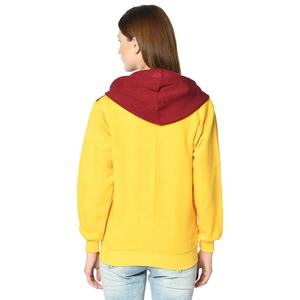 เสื้อฮู้ดซิปผู้หญิง ปี 2026 ผ้าฝ้าย 100% พร้อมโลโก้สั่งทำ ผ้าฟลีซหนานุ่ม แขนยาว เสื้อกันหนาวสำหรับผู้หญิง - Product Image 4