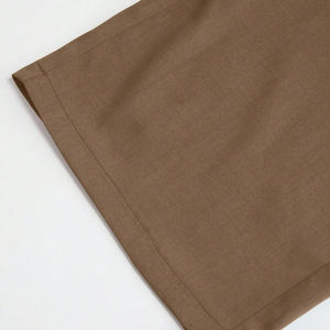 Pantalones de pana de cintura alta y pierna ancha para mujer, corte holgado, lavado desgastado, estilo casual, pierna recta, venta al por mayor, Invierno 2026 - Product Image 5