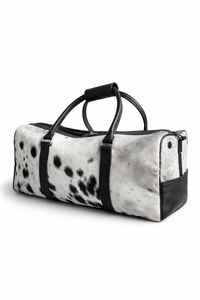 Bolsa de Viaje de Cuero Vacuno, Estilo Weekender, con Cierre, Portátil, Gran Capacidad, Multifuncional, Ligera - Product Image 6