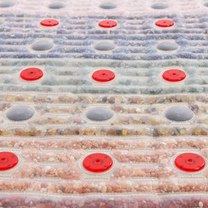 2025 Fanocare Nieuwe Massageproducten Luxe <span class=keywords><strong>Bio</strong></span> Pad Energie Herstellende Premium Natuurlijke Kristallen Steen Menstruele Verwarming Pad - Product Image 5