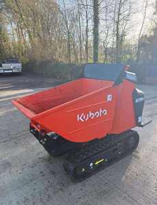 Compact Crawler Mini <b>Dumper</b> Hydraulic Tipping Carrier 700kg Payload 90HP Diesel <b>Track</b> Hauler for Construction Landscaping - Product Image 4