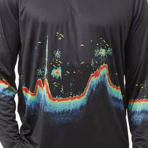 Chemise de pêche en coton 100% à sublimation, design unique, vente en gros, prix bas, vêtements de pêche, chemise de pêche à sublimation - Product Image 5