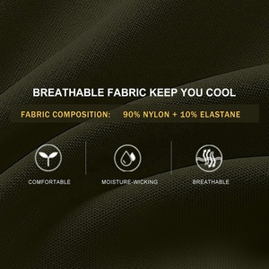 Nueva Llegada TWILL-SPORTS Pantalones Deportivos de Hombre, Estilo Cargo, de Alta Calidad, Secado Rápido, 100% Algodón Orgánico, Color Sólido, Ligeros - Product Image 6