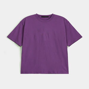 Nouveautés T-shirts de haute qualité légers et luxueux en coton épais, T-shirts oversize vierges personnalisables pour hommes - Product Image 5