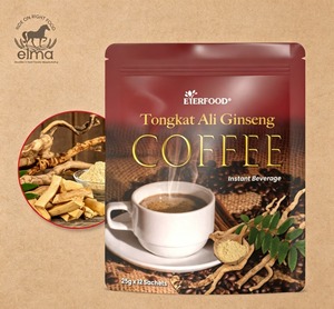 Private Label Malaysia Tongkat Ali White <b>Coffee</b> Functional <b>Coffee</b> Drink for Men Rich Aroma Classic Flavour <b>Instant</b> <b>Coffee</b> - Product Image 1
