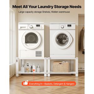 Piedistallo per Lavatrice con Capacità di Carico 700 Libbre, Altezza 16.1, Ripiano 27.5 X 27.5, Antiscivolo, per Piedistalli di Lavatrice e Asciugatrice - Product Image 5