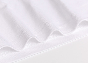 Camiseta de Hombre de Algodón Puro de 180g, Color Sólido, Corte Holgado, Verano, con Logotipo Bordado Personalizado OEM, Precio de Fábrica China Bangladesh - Product Image 5