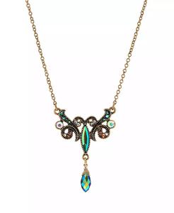 Collana con Ciondolo in Perline di Vetro Multi AB |   2028 - Product Image 1