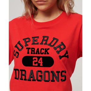 Camisetas de Lona Bordadas Personalizadas para Mujer, Fabricante OEM, Diseño de Puntadas, Transpirables, Ecológicas, para Marcas de Ropa, Pedidos al por Mayor - Product Image 3