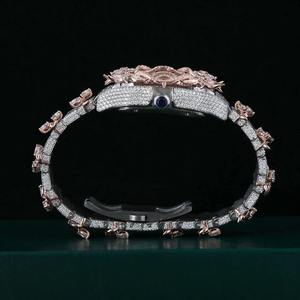 Nuevo Reloj de Diamantes VVS Moissanite, Reloj Clásico de Lujo Hip Hop, Reloj Mecánico Automático Thorns para Hombre - Product Image 3