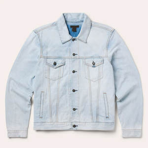 Nouvelle Arrivée Veste en Jean d'Hiver pour Homme à Manches Longues, Col Montant, Personnalisable, Vente en Gros, Écologique et Respirante, Fabrication Usine - Product Image 1