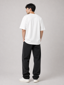 Camiseta Extra Grande de Primera Calidad, 290 GSM, Tejido de Algodón, Impresión Personalizada, Estilo Urbano, Unisex, Fabricante OEM ODM, RTS - Product Image 4