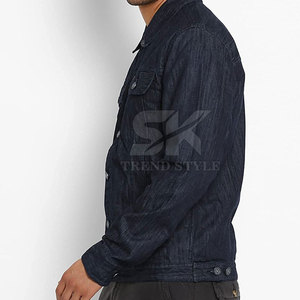 OEM Services High Quality Custom Design Men Jeans Jacket New Design Breathable Jeans Winter Jacket For Men - Product Image 2